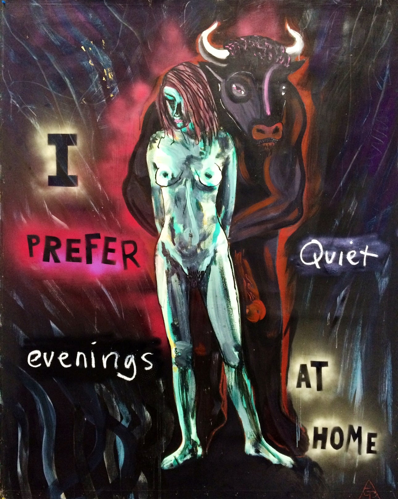 I prefer quiet evenings at home