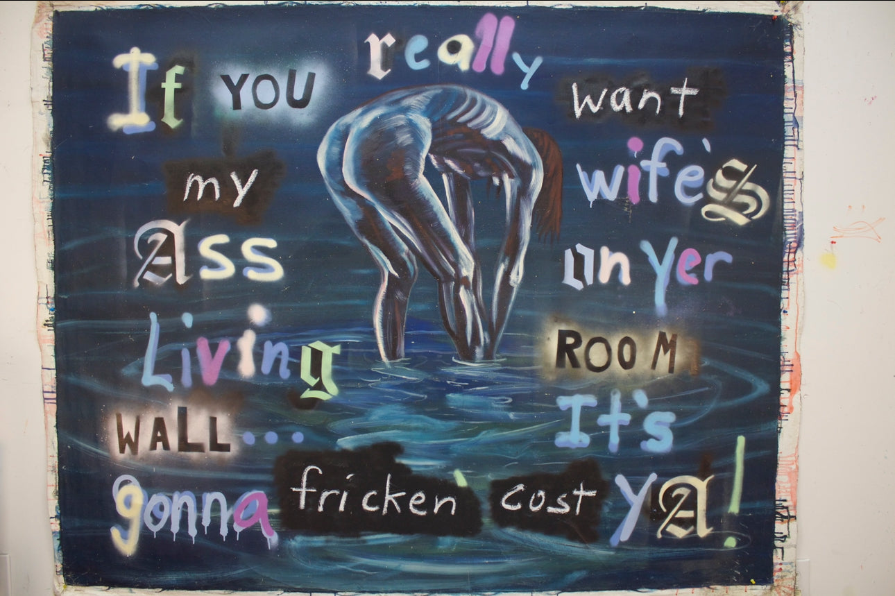 If you really want my wife’s ass on yer wall….