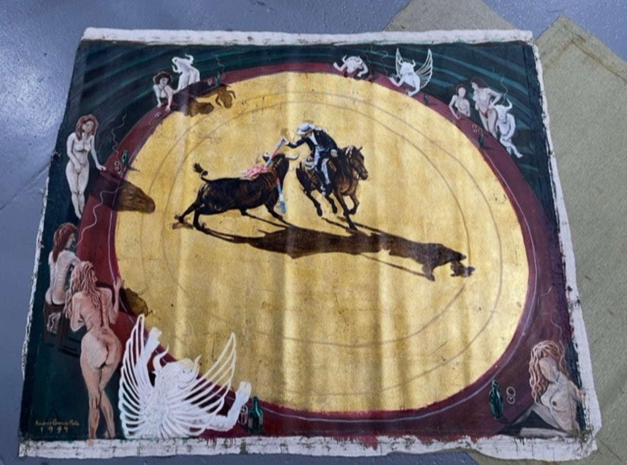 Corrida con Siete Mujeres