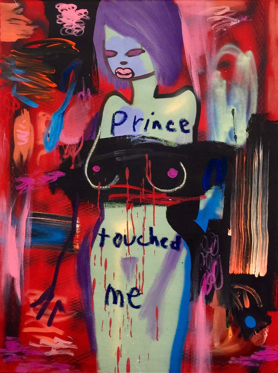Prince touched me