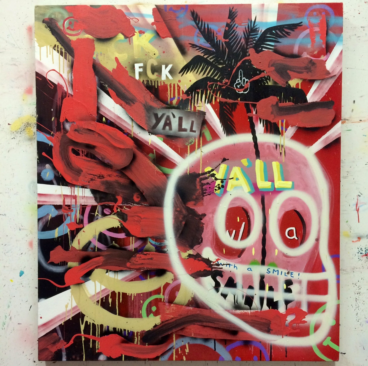 Fck ya’ll w/ a smile