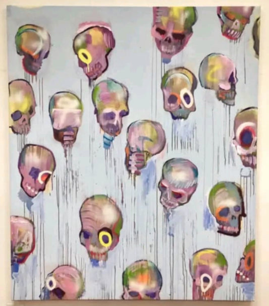 Skull balloons