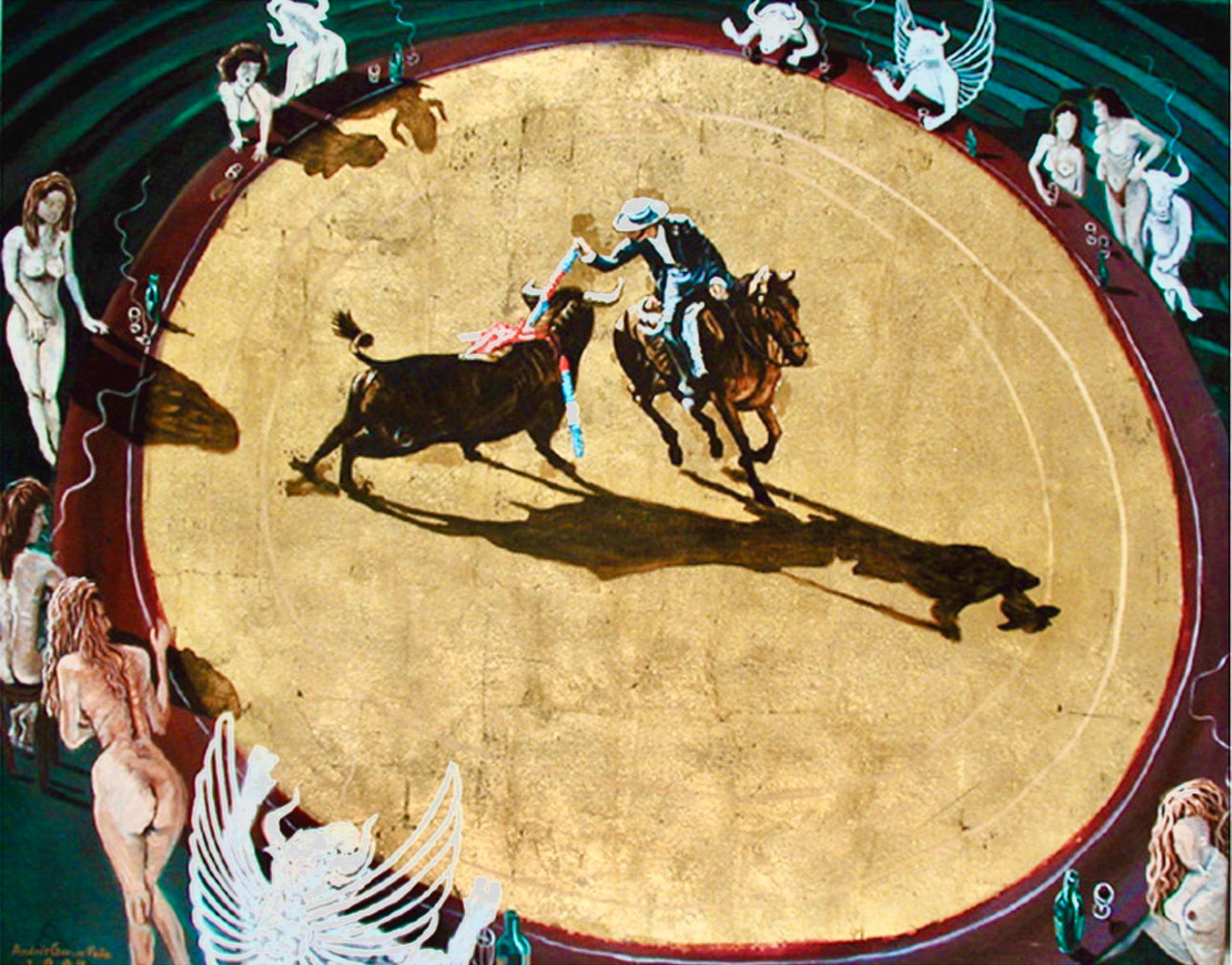 Corrida con Siete Mujeres