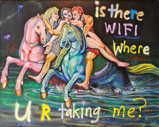 Is there WiFi where U R taking me?