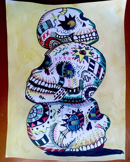 Skull totem